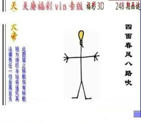 25248期: 三毛3D精品图谜