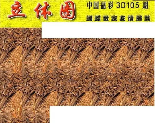 25105期: 3D蝴蝶世家蝴蝶彩图