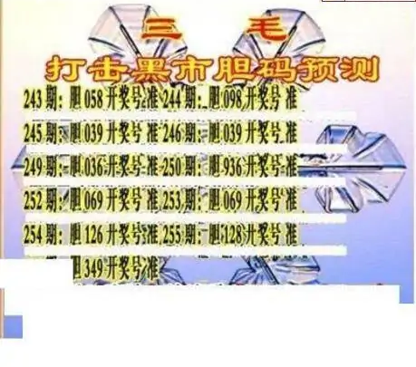 25256期: 三毛3D精品图谜