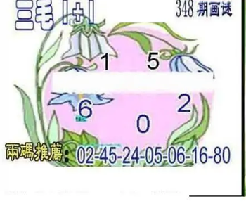 25348期: 三毛3D精品图谜