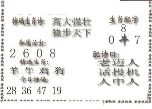 25208期: 白老3D杀码图版