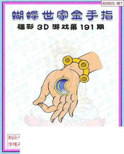 25191期: 3D蝴蝶世家蝴蝶彩图