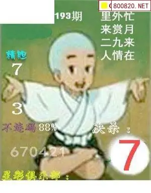 25193期: 白老3D杀码图版