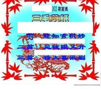 26002期: 三毛3D精品图谜