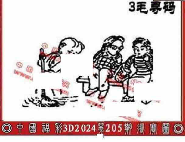 24205期: 福彩3D丹东全图分析