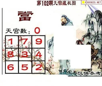 福彩3D 26102期佐罗图一掌经预测图