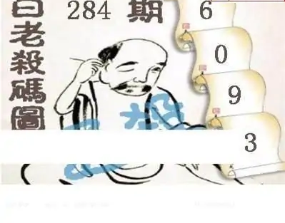 25284期: 白老3D杀码图版