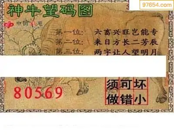 福彩3D26076期天中全套预测分析图