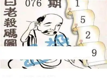 26076期: 白老3D杀码图版