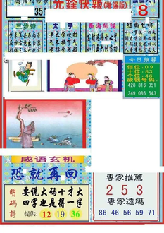 25351期: 福彩3D丹东全图分析