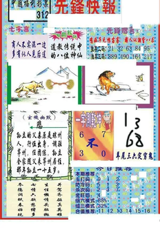 25312期: 福彩3D丹东全图分析