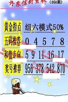 26050期: 福彩3D丹东全图分析