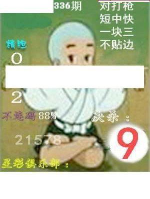 24336期: 白老3D杀码图版