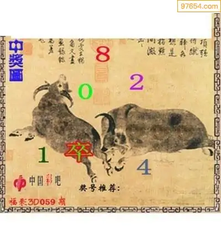 福彩3D26059期天中全套预测分析图