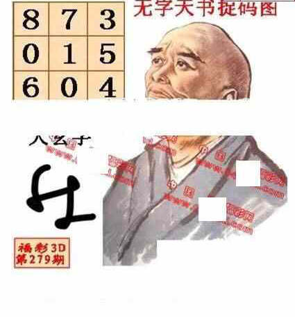 24279期: 福彩3D丹东全图分析