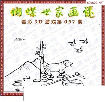 26057期: 3D蝴蝶世家蝴蝶彩图