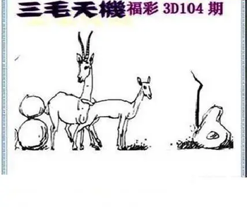 26104期: 三毛3D精品图谜