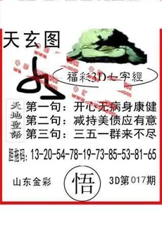 26017期: 福彩3D丹东全图分析