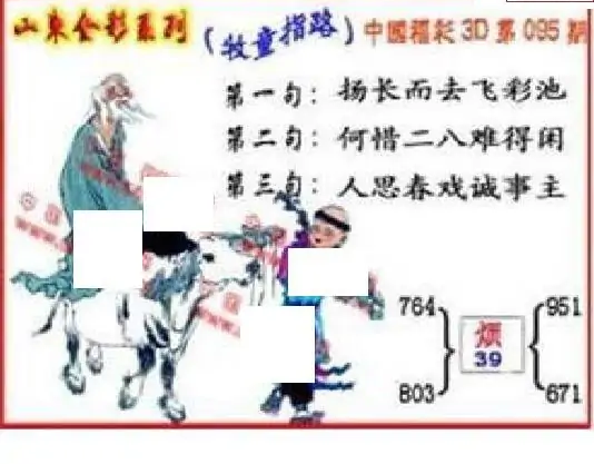 25095期: 福彩3D丹东全图分析