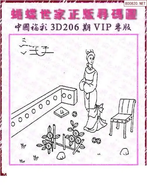25206期: 3D蝴蝶世家蝴蝶彩图