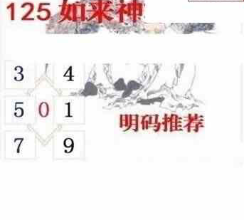 24125期: 白老3D杀码图版