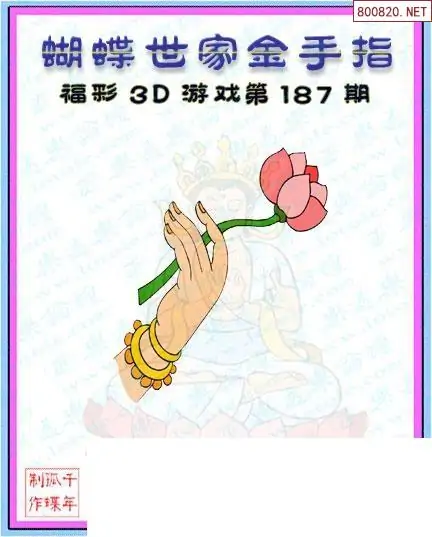 25187期: 3D蝴蝶世家蝴蝶彩图