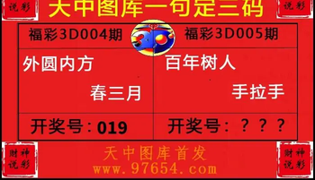 26005期: 财神说彩3D全套图版