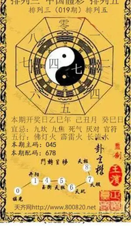 26019期: 福彩3D红黄蓝报