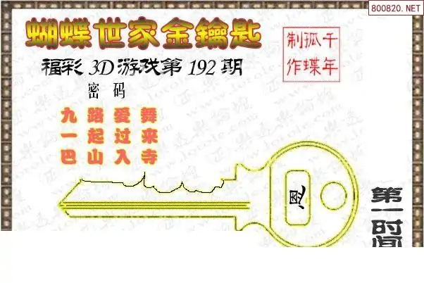 25192期: 3D蝴蝶世家蝴蝶彩图