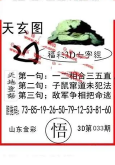 26033期: 福彩3D丹东全图分析