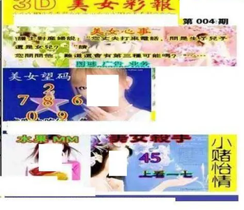 26004期: 三毛3D精品图谜