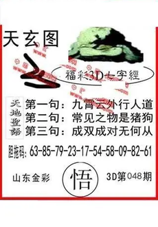 26048期: 福彩3D丹东全图分析