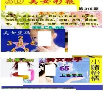 25315期: 三毛3D精品图谜