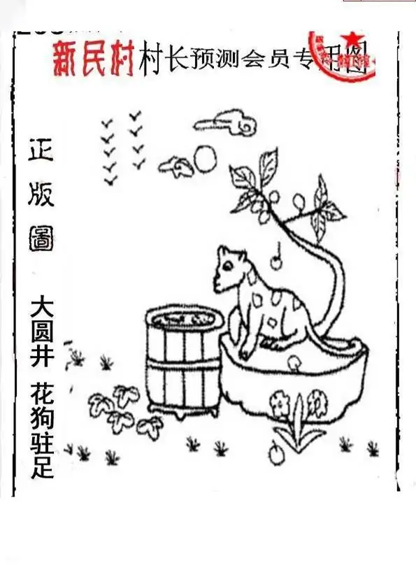 25208期: 老村长福彩3D天天图谜