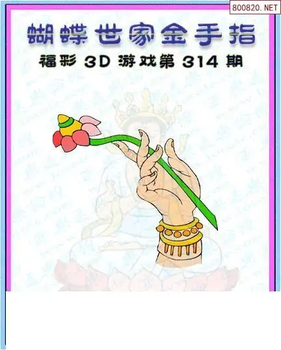 25314期: 3D蝴蝶世家蝴蝶彩图