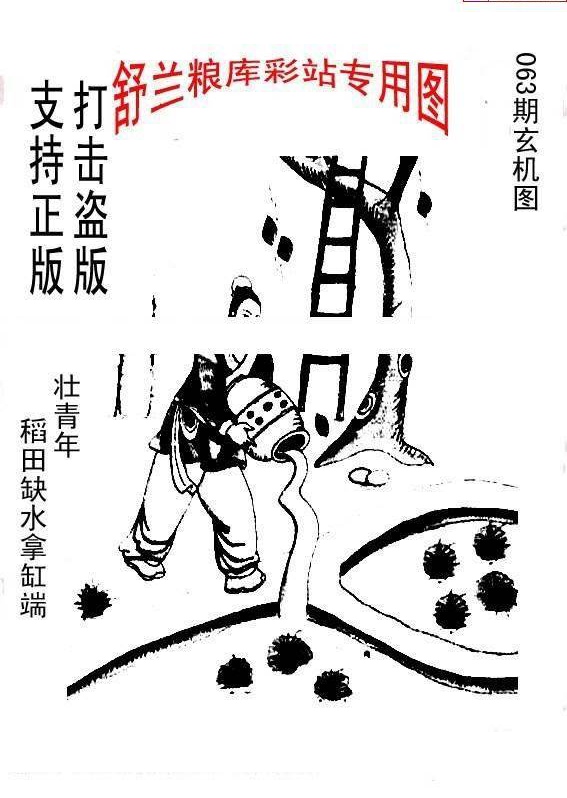 25063期: 老村长福彩3D天天图谜