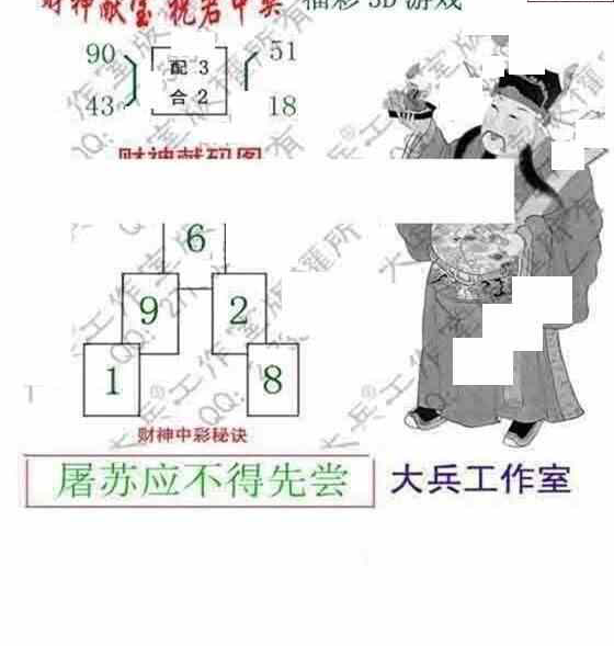 24126期: 大兵福彩3D黄金报图版