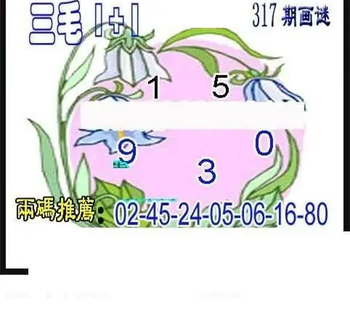 25317期: 三毛3D精品图谜