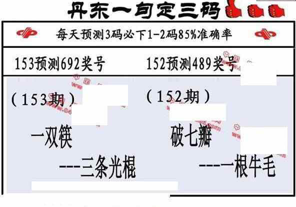 24153期: 福彩3D丹东全图分析