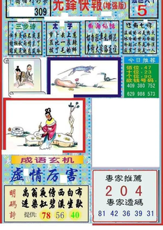 25309期: 福彩3D丹东全图分析