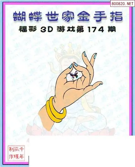 25174期: 3D蝴蝶世家蝴蝶彩图