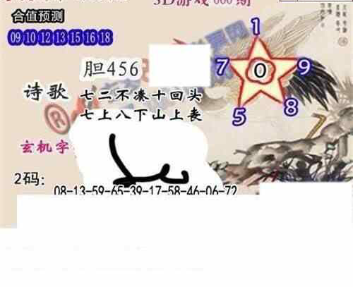 25060期: 白老3D杀码图版