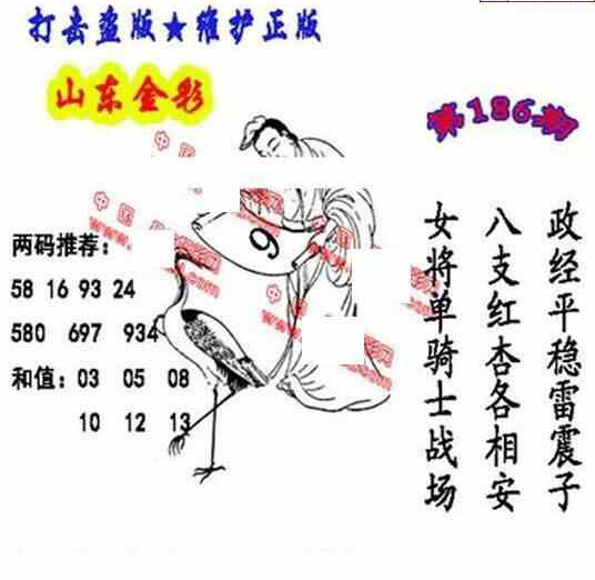 24186期: 福彩3D丹东全图分析