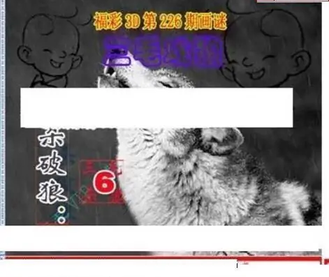 25226期: 三毛3D精品图谜