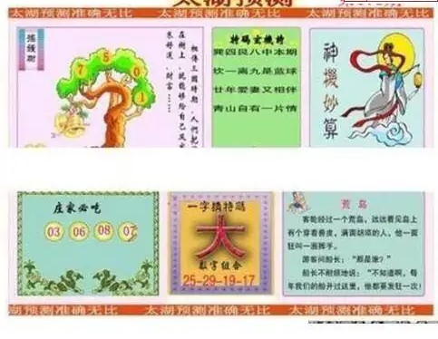 25078期: 太湖图福彩3D精品预测