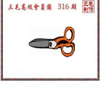 25316期: 三毛3D精品图谜