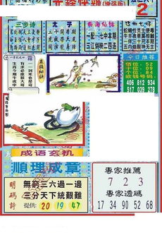 26087期: 福彩3D丹东全图分析