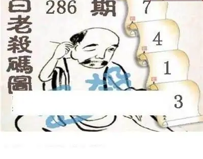 25286期: 白老3D杀码图版