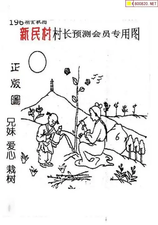 25196期: 老村长福彩3D天天图谜