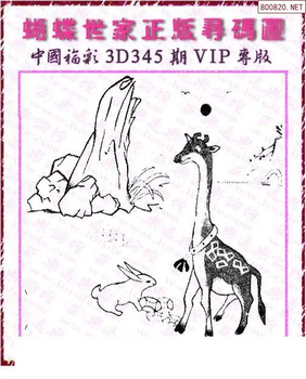 25345期: 3D蝴蝶世家蝴蝶彩图